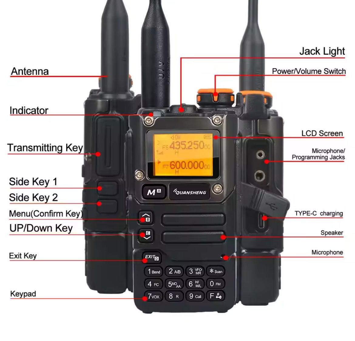 RADIO + ANTENA AUXILIAR